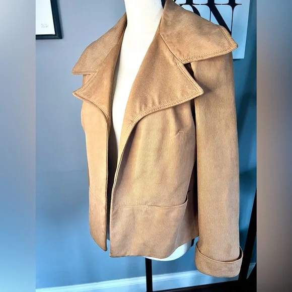 Doncaster Open Leather Jacket - Picture 2 of 9